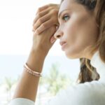 Armreif Rosegold hammered 4.5mm