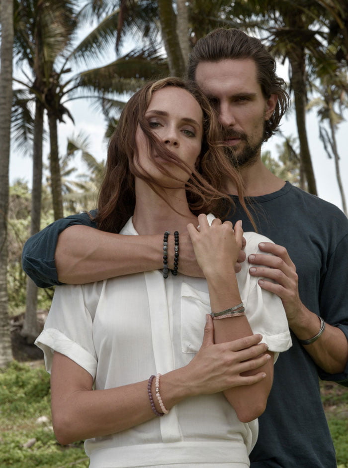 Perlenarmband-Damen-Herren-Djungle m