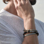 Armreif-Black-Rhodium-glänzend-Male-6.5mm