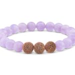 Damen-Perlenarmband-Violett-Amethyst-11FSF