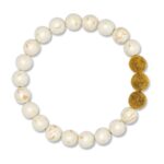 Herren-Perlenarmband-Creme-Magnesit-11MVF