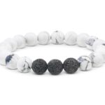 Herren-Perlenarmband-Weiss-Howlith-13MSF