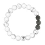 Herren-Perlenarmband-Weiss-Howlith-13MVF