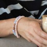 Perlenarmband-Damen-Amethyst-Jade-Silberperlen-Rosegold-Pastell