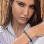 Buddha-Armband-Damen-Blau-Apatit-BF10F01