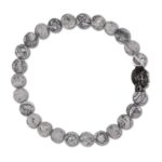 Buddha-Armband-Herren-Grau-Jaspis-BM09VF