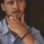 Buddha-Armband-Herren-Gruen-Serpentin-BM10M01