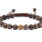 Edelsteinperlen-Armband-Herren-Braun-Llanitopal-BJM07VF