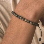 Edelsteinperlen-Armband-Herren-Grau-Adlerauge-BJM05M02