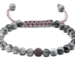 Edelsteinperlen-Armband-Herren-Grau-Adlerauge-BJM05SF