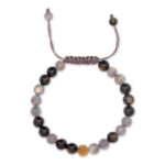 Edelsteinperlen-Armband-Herren-Labradorit-Obsidian-BJM03VF