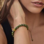 Edelsteinperlen-Armband-Damen-Gruen-Serpentin-BJF06M02